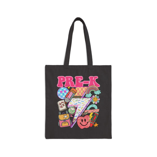 Pre-K Canvas Tote Bag