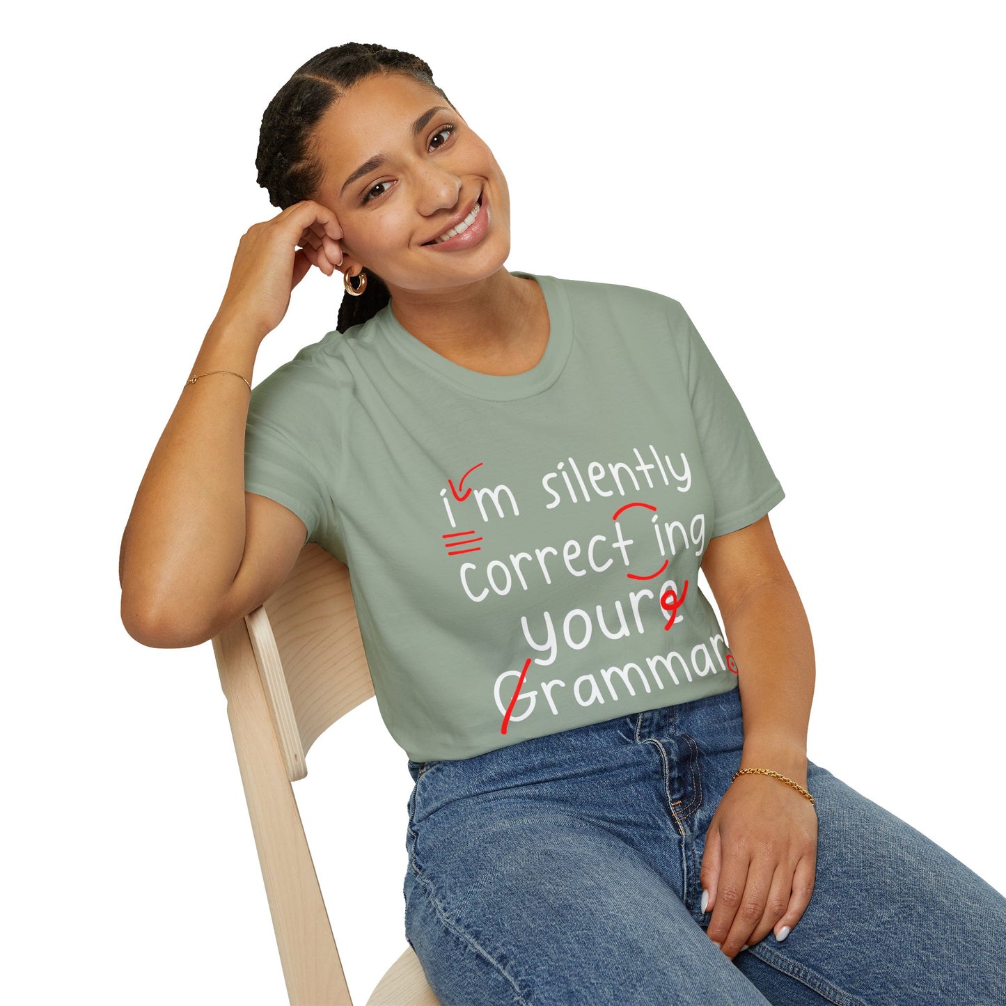 I'm Silently Correcting Your Gramamr T-Shirt