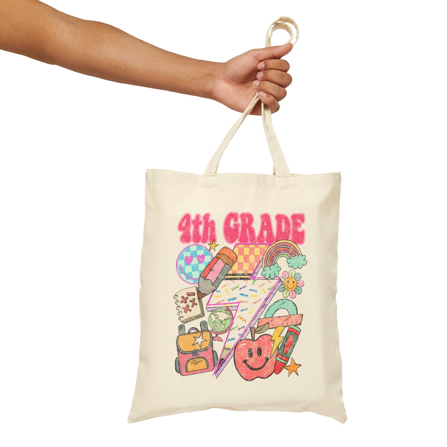 Fourth Grade Canvas Tote Bag