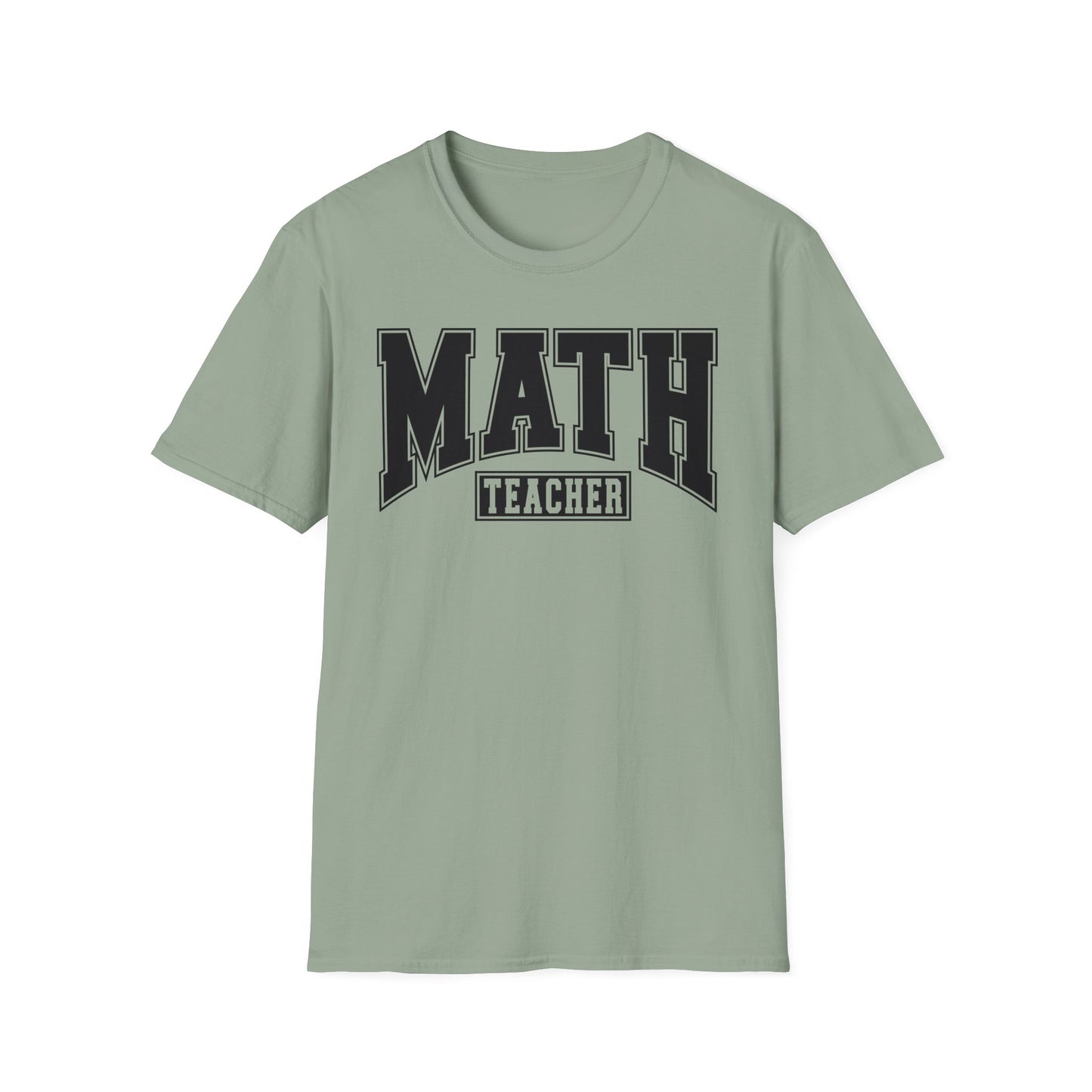 Math Varsity Letters T-Shirt