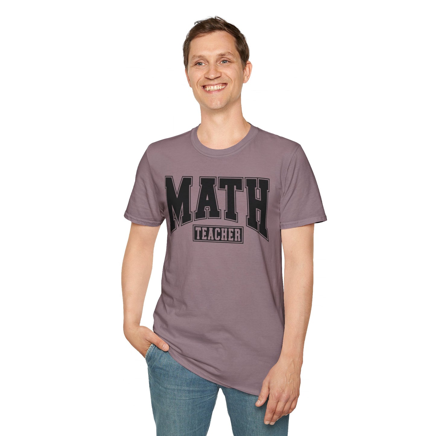 Math Varsity Letters T-Shirt