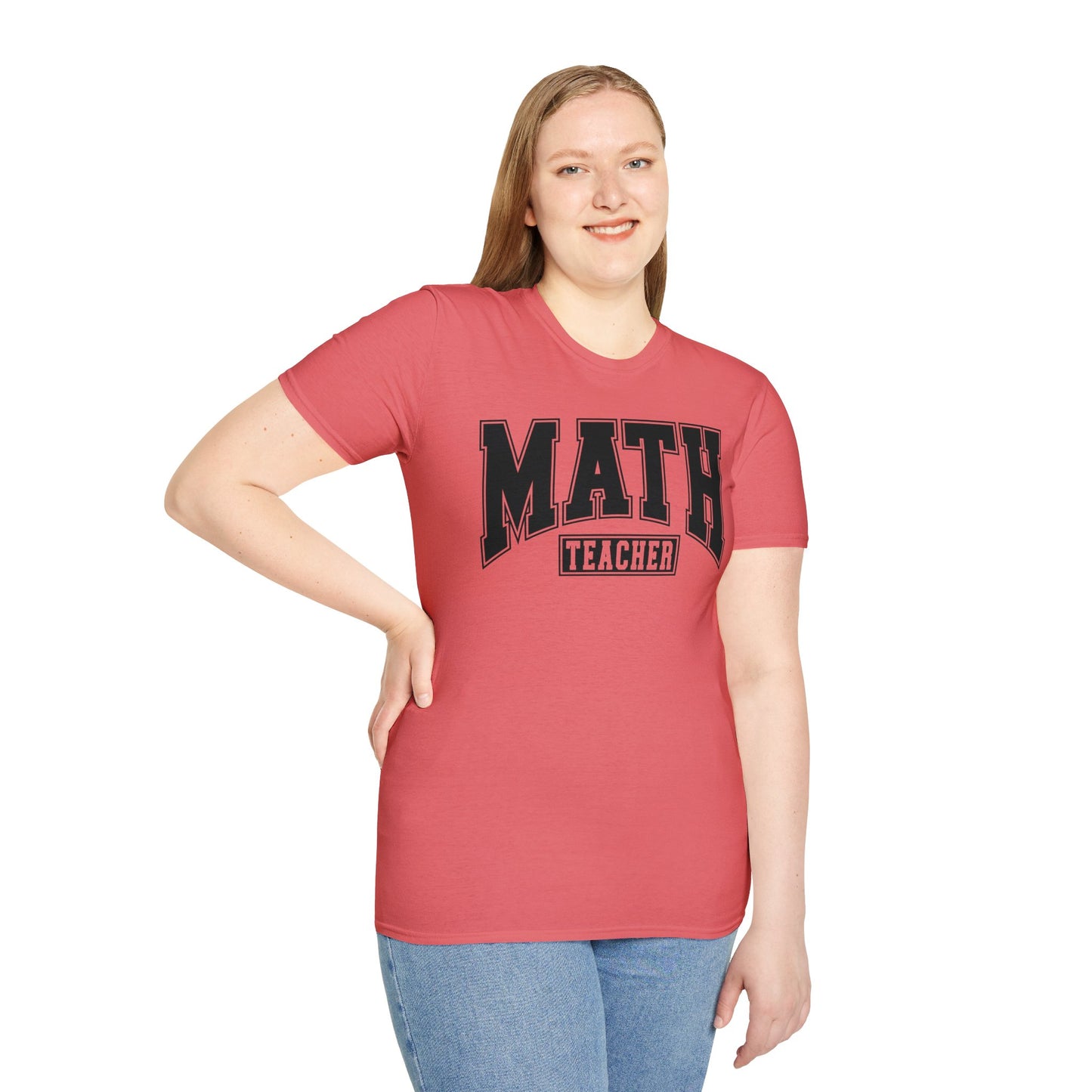 Math Varsity Letters T-Shirt