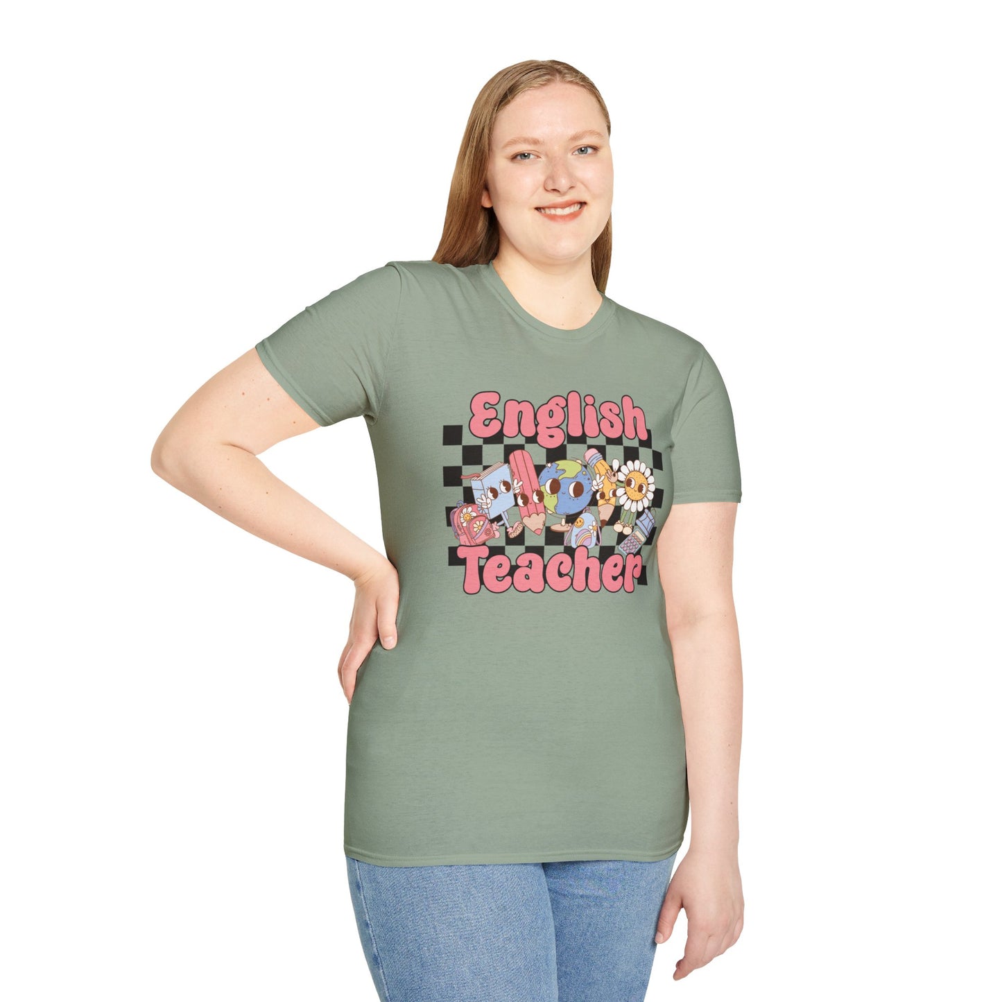 English Teacher Groovy Supplies T-Shirt