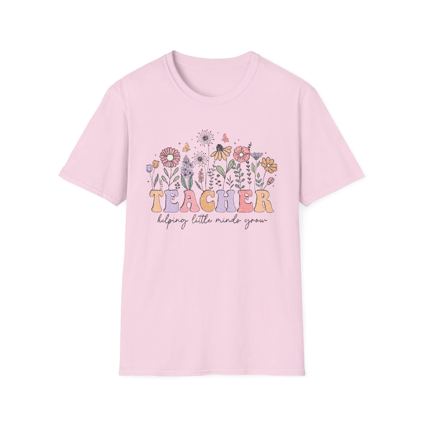 Helping Little Minds Grow Flowers T-Shirt