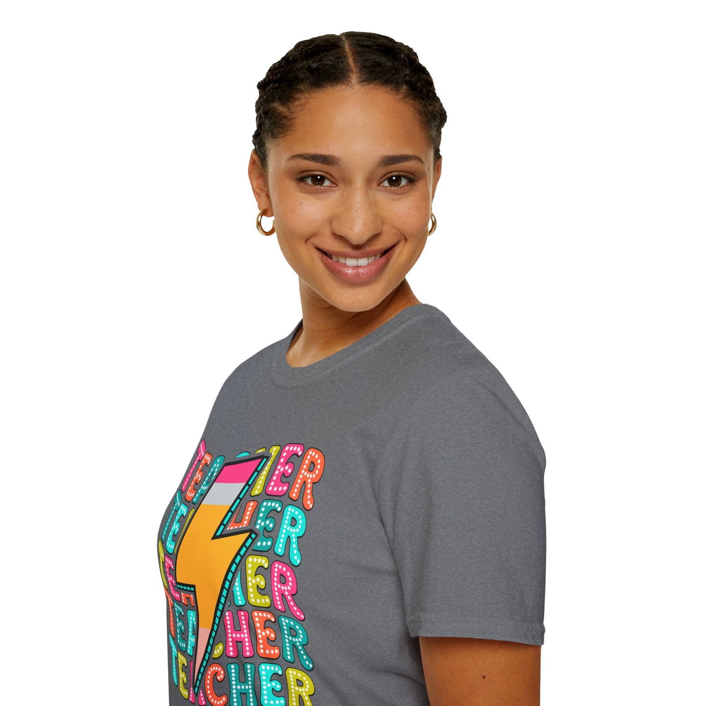 Teacher Pencil Bolt T-Shirt