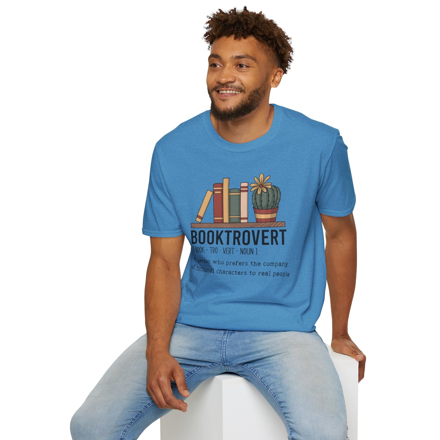 Booktrovert Books Cactus T-Shirt