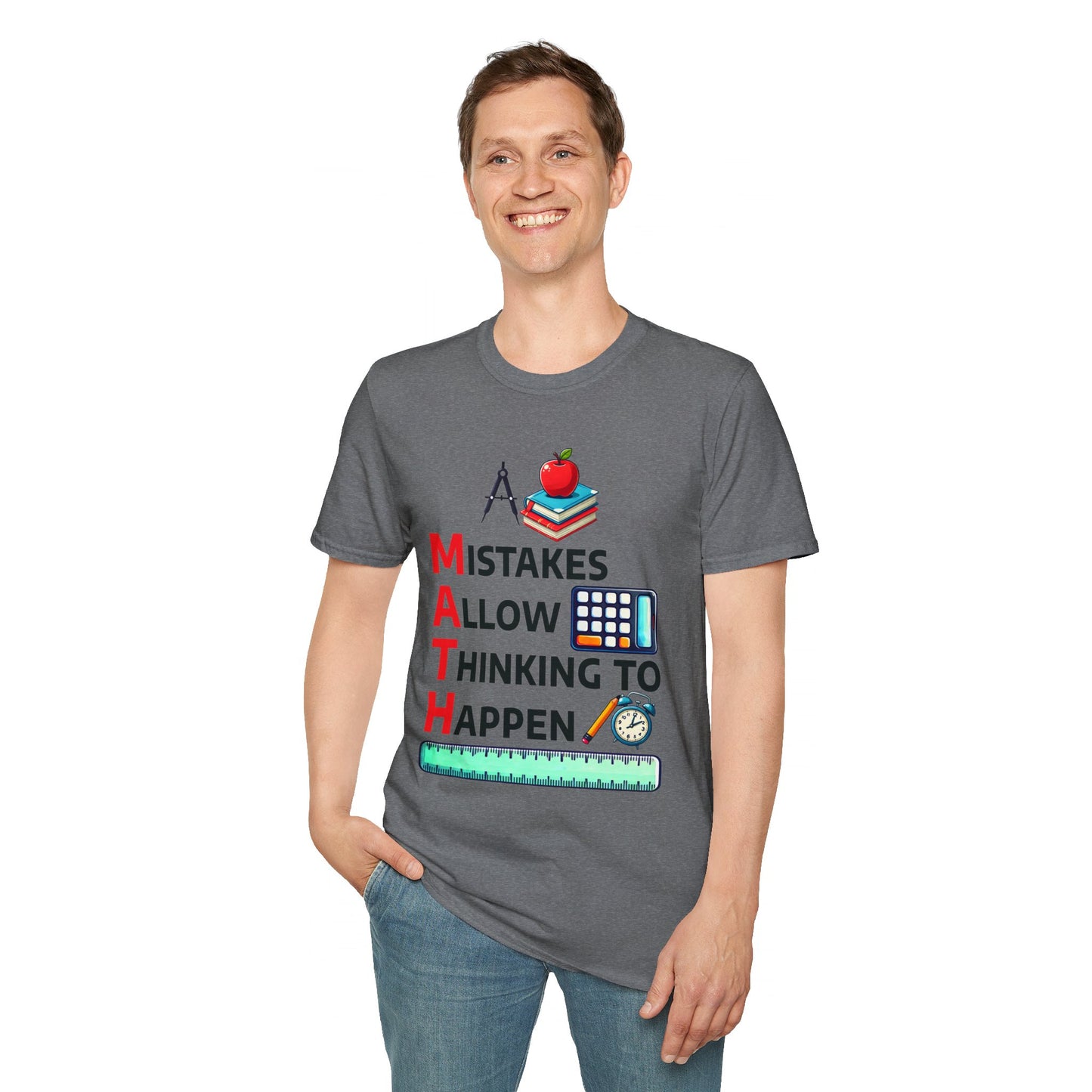 Math Mistakes Allow Thinking To Happen T-Shirt