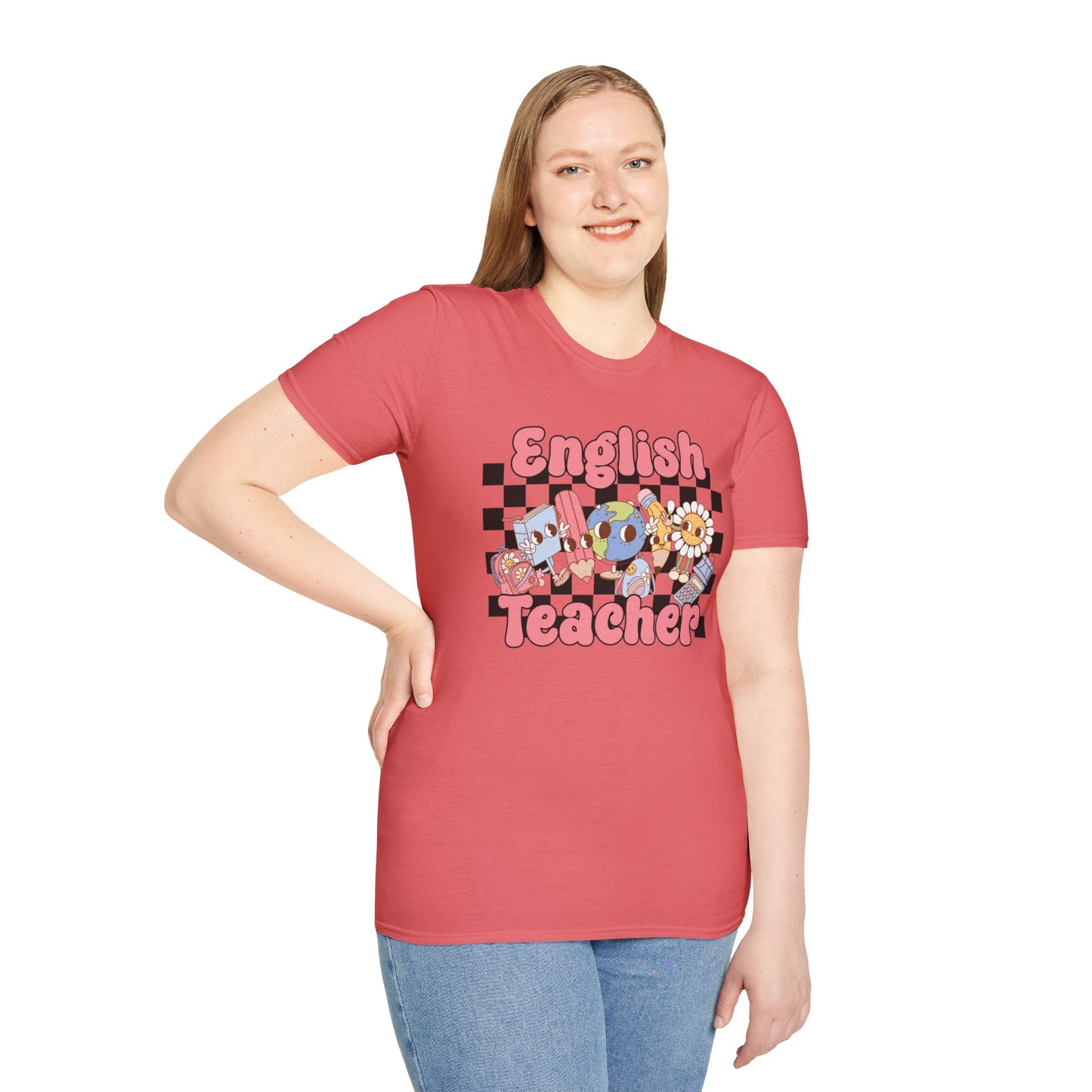 English Teacher Groovy Supplies T-Shirt