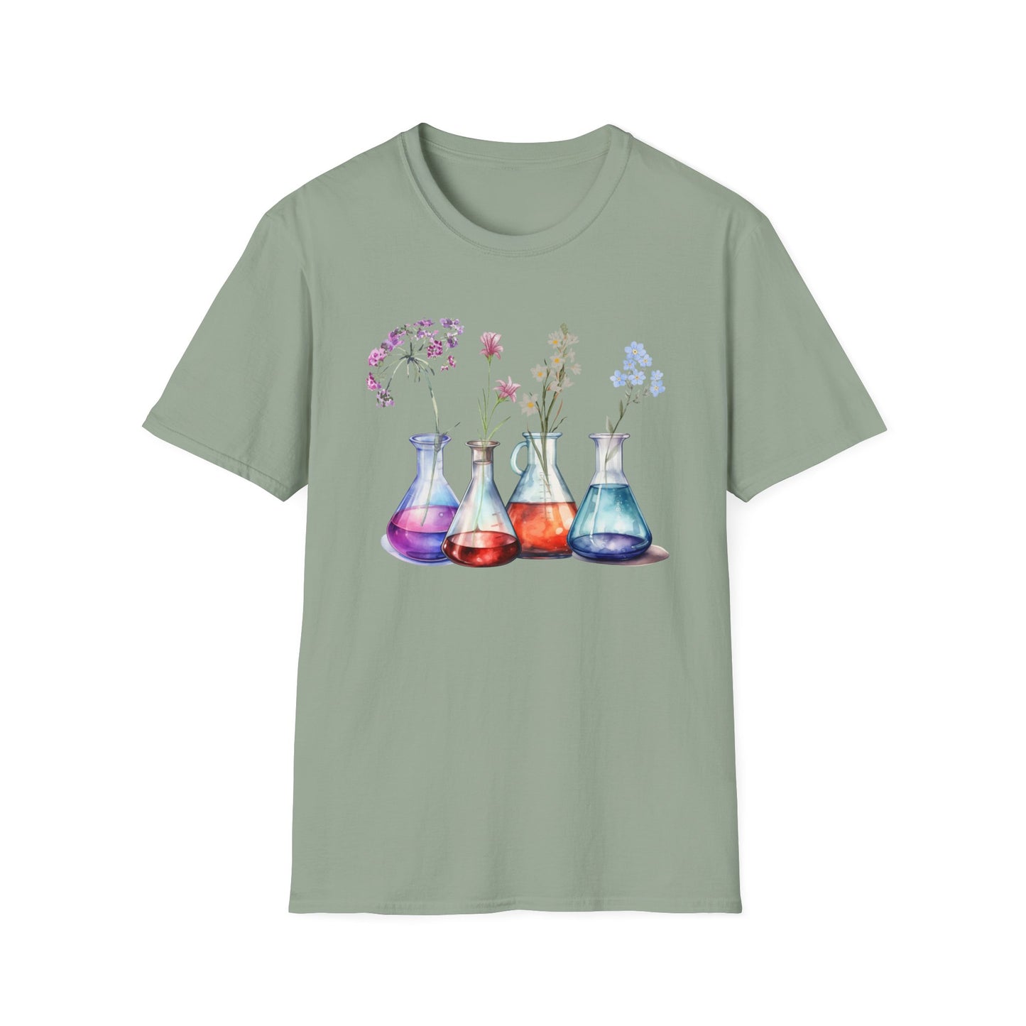 Laboratory Flowers T-Shirt