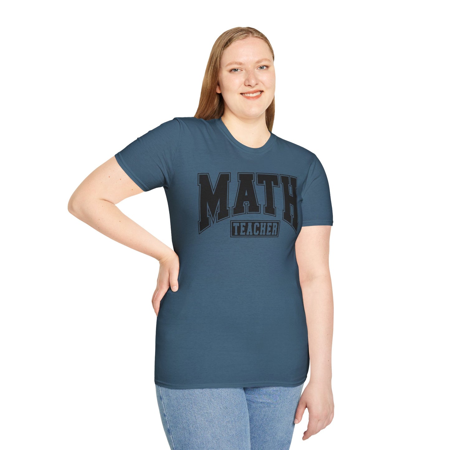 Math Varsity Letters T-Shirt