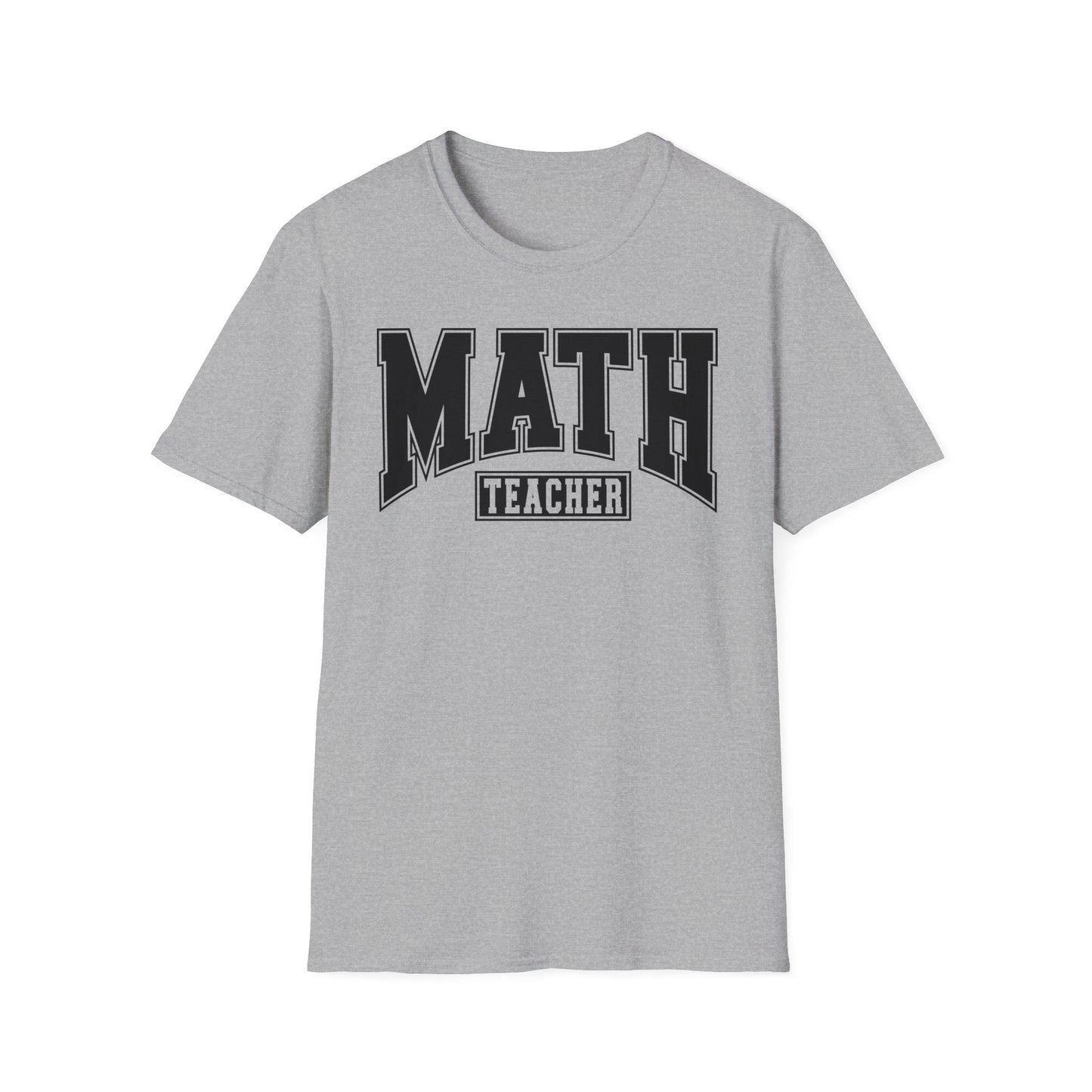 Math Varsity Letters T-Shirt