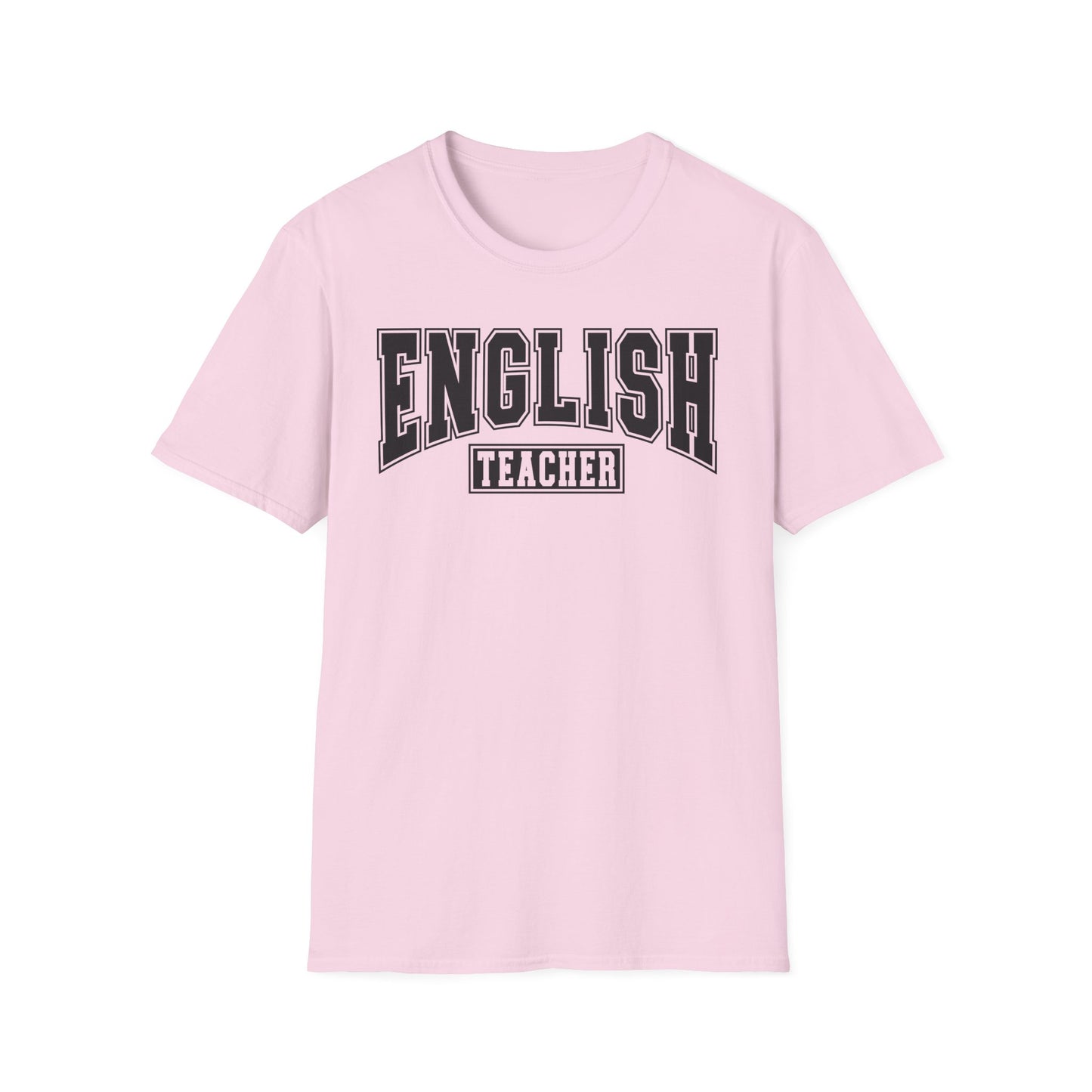 English Teacher Varsity Letters T-Shirt