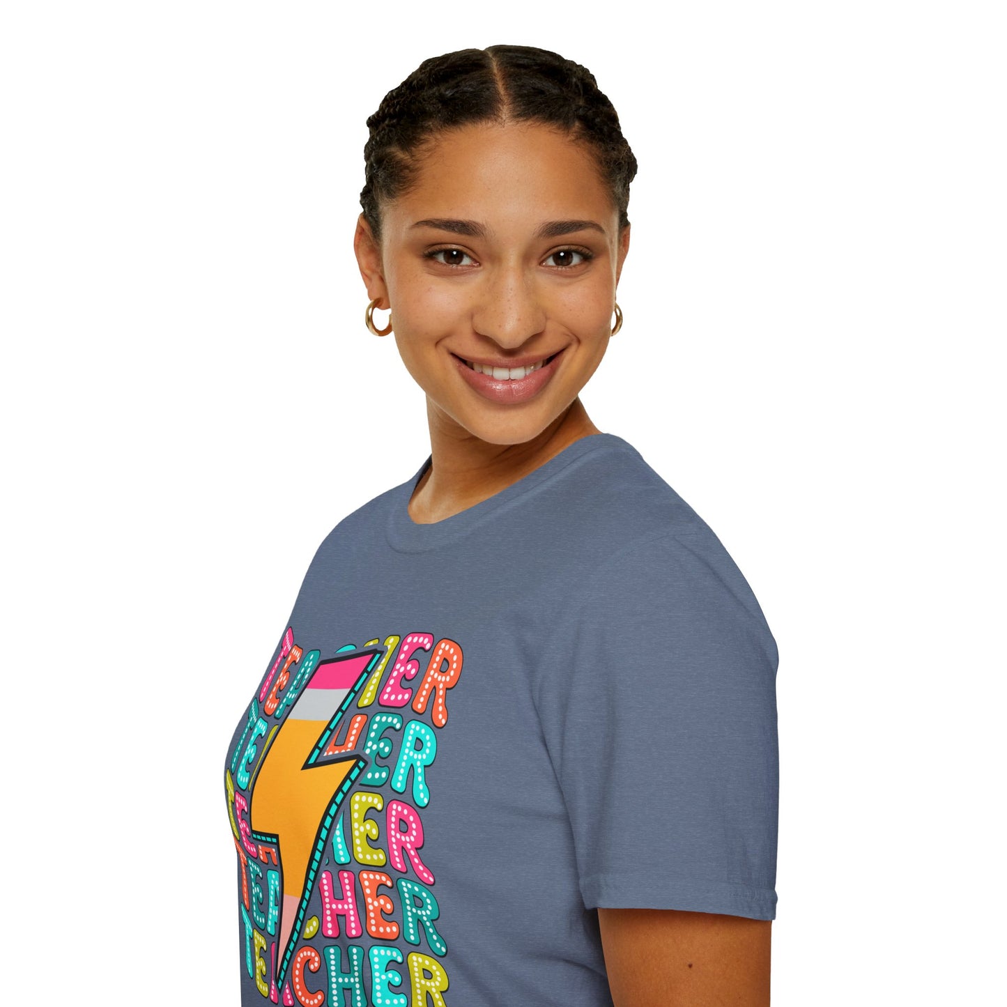 Teacher Pencil Bolt T-Shirt