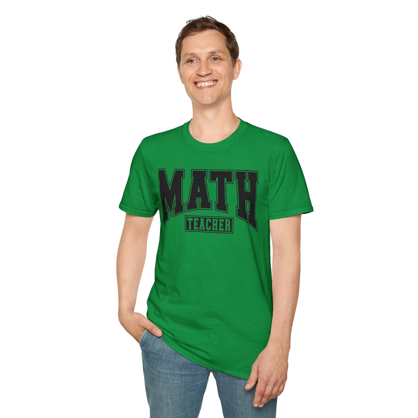 Math Varsity Letters T-Shirt