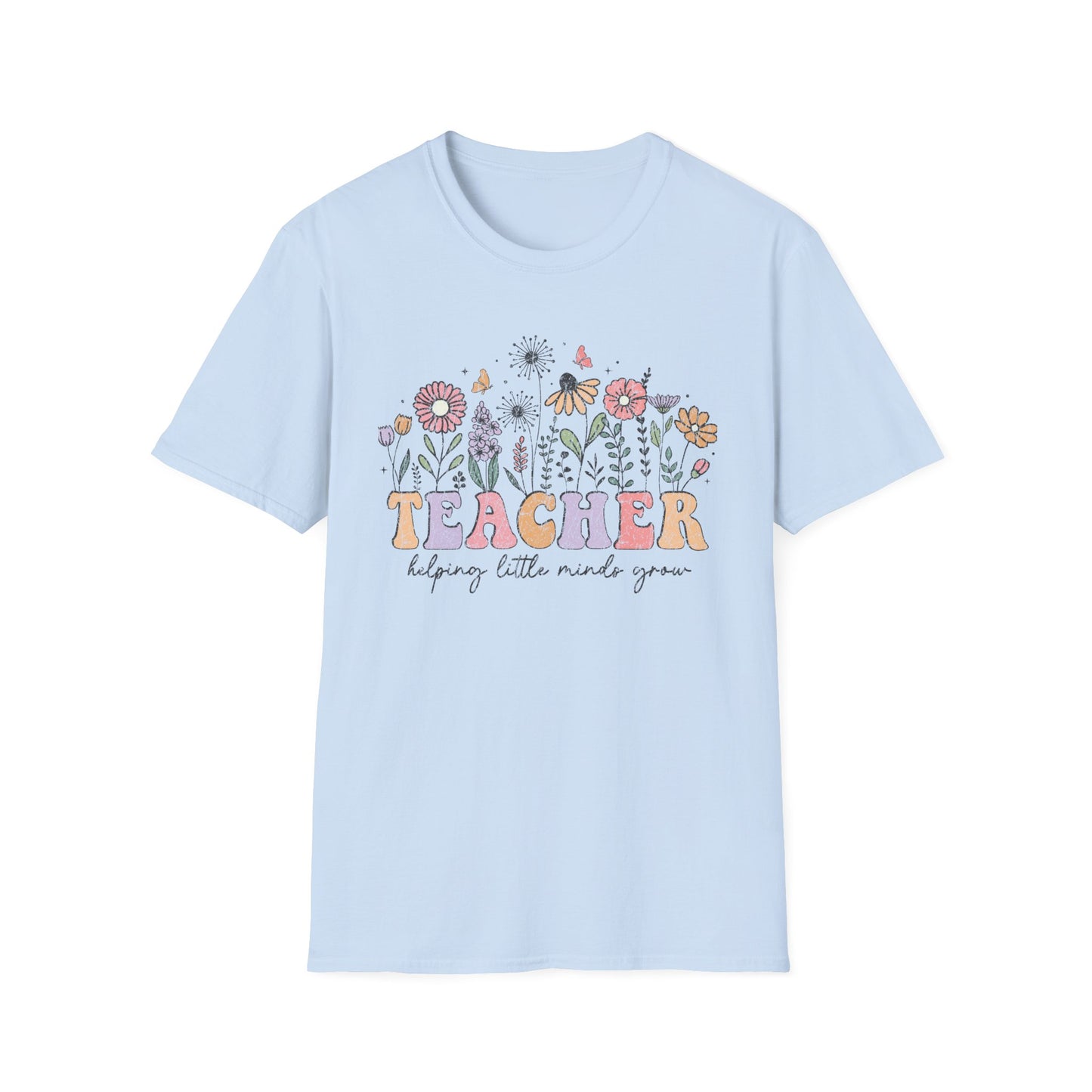 Helping Little Minds Grow Flowers T-Shirt