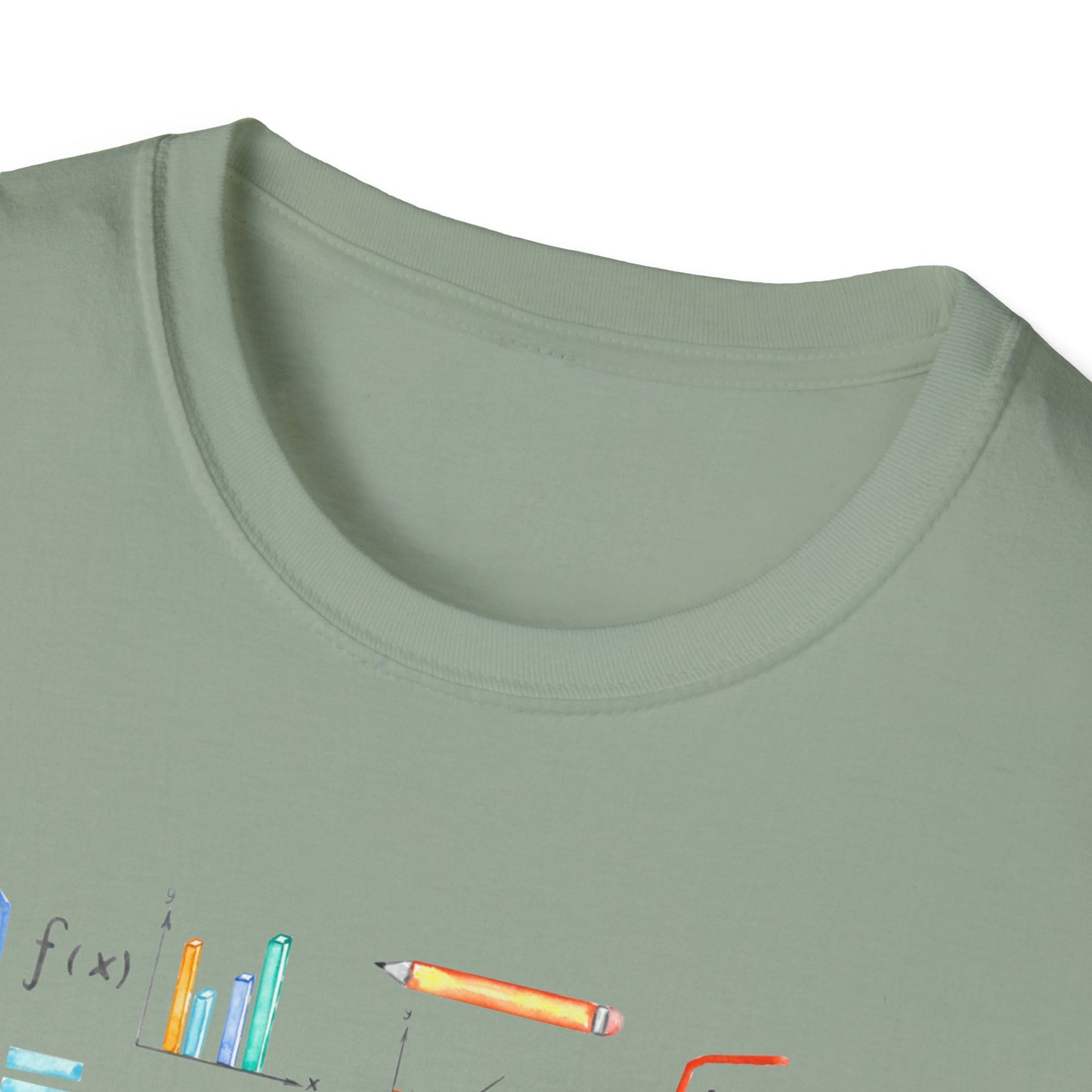 Math Watercolor Symbols T-Shirt