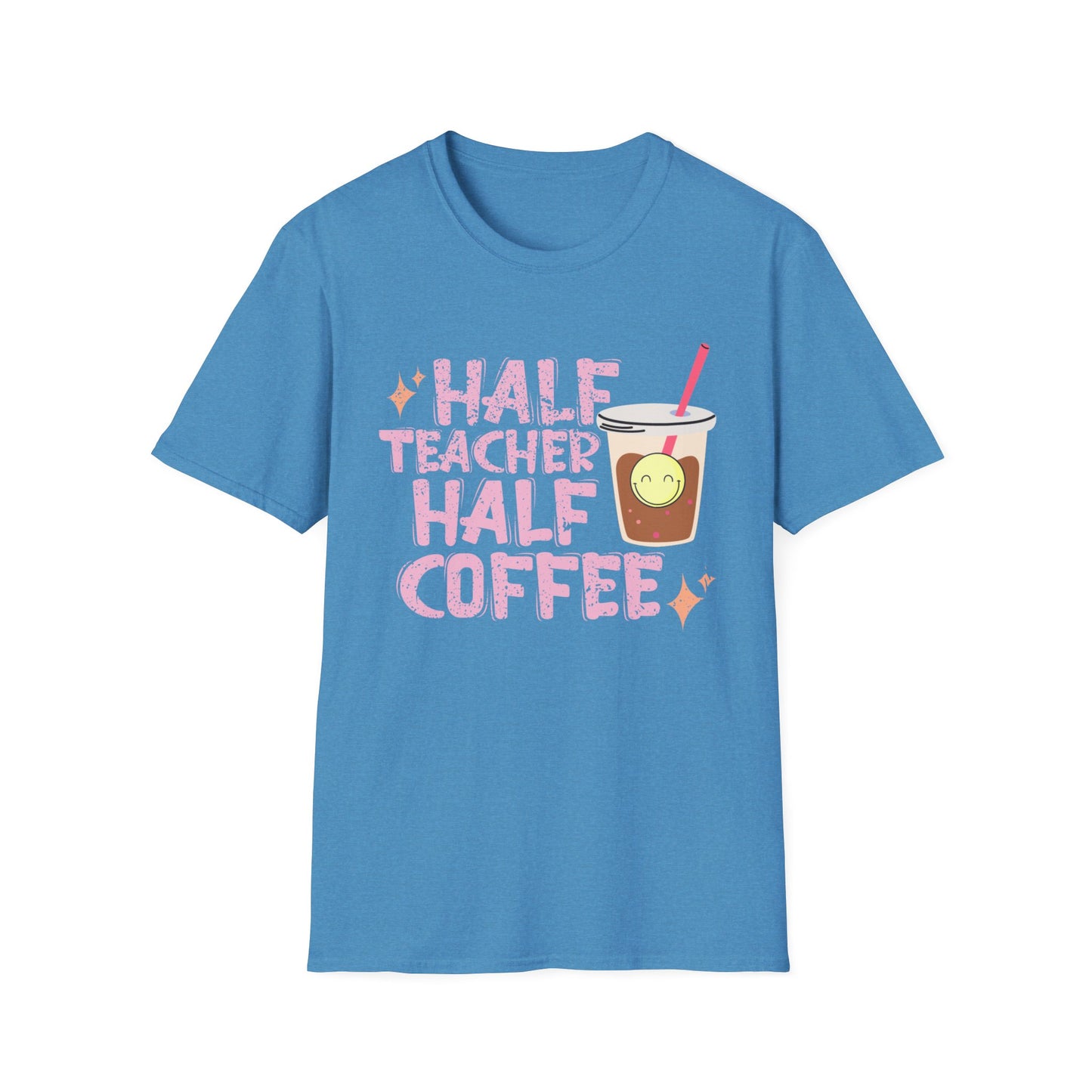 Half Teacher Half Coffee T-Shirt