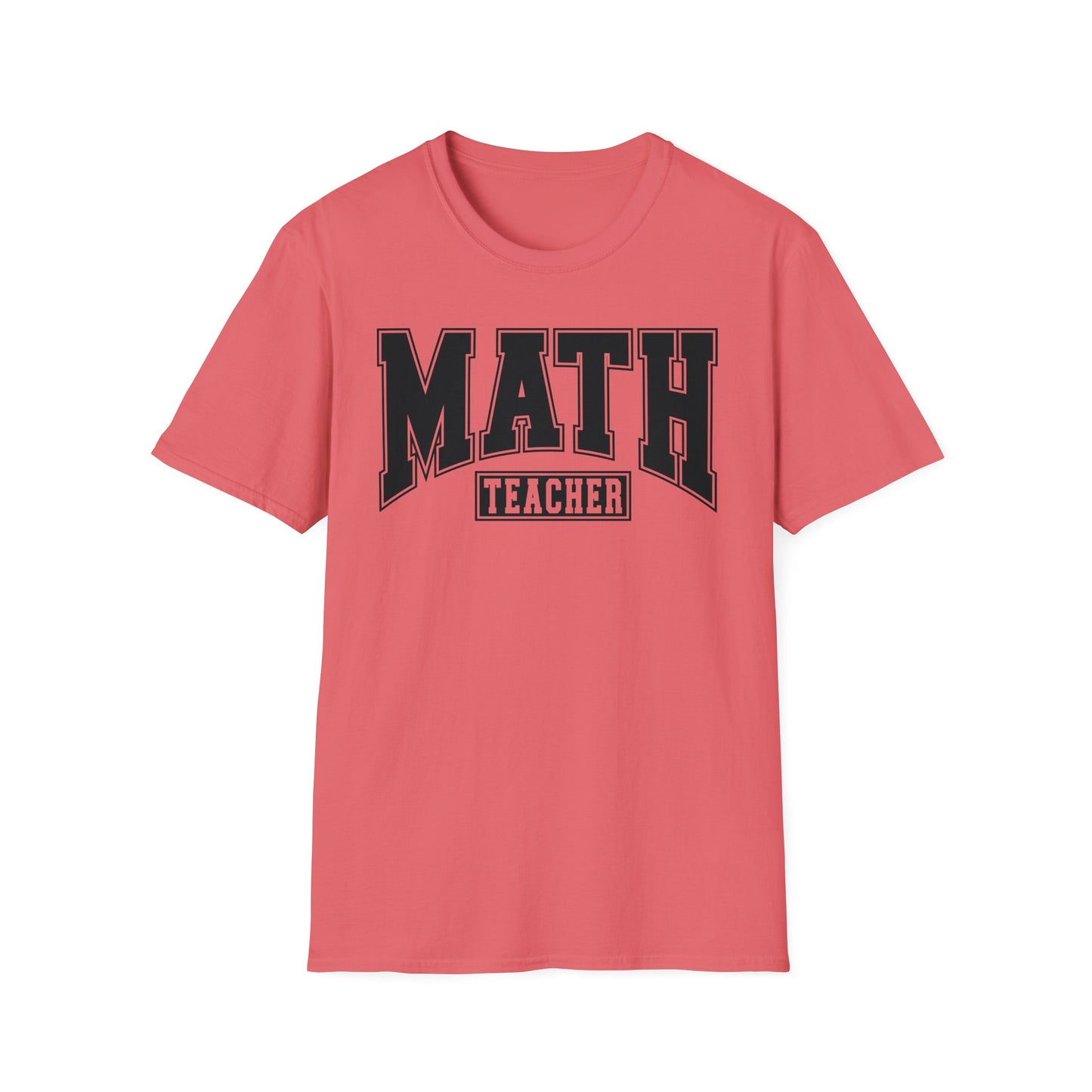 Math Varsity Letters T-Shirt