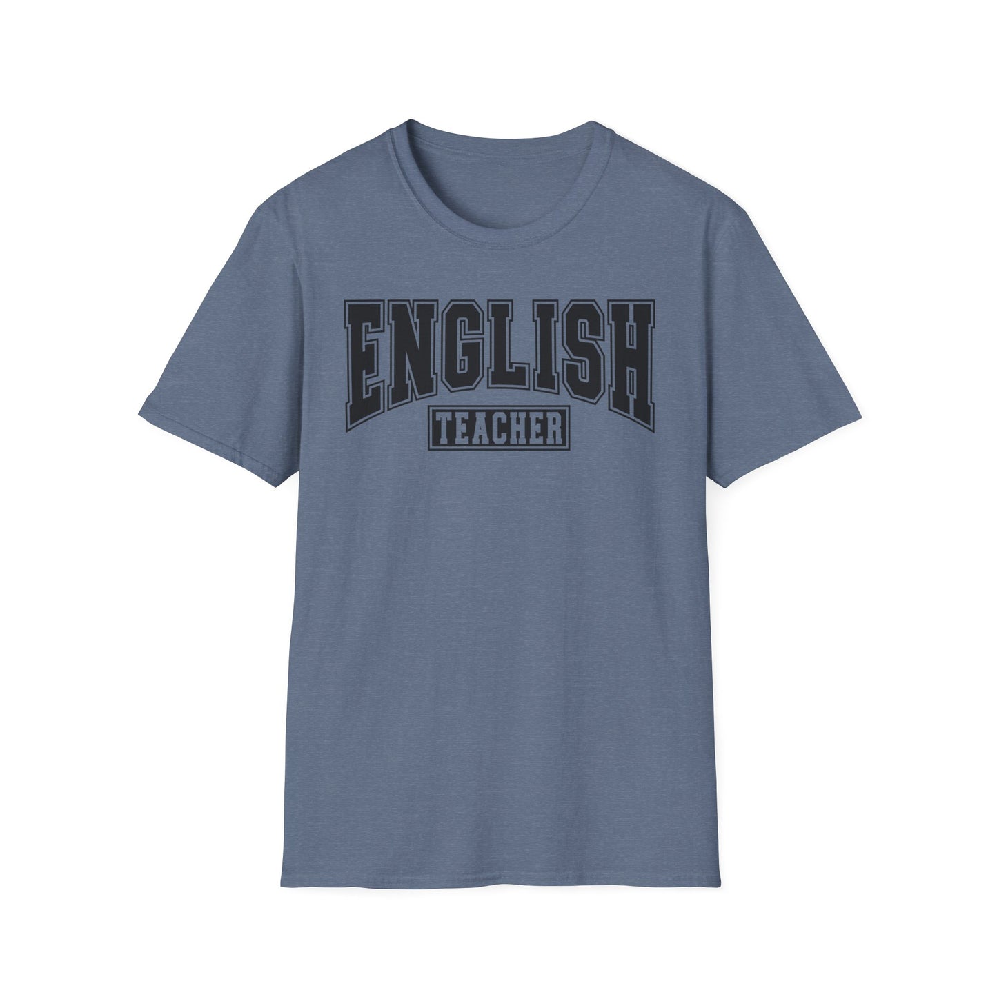 English Teacher Varsity Letters T-Shirt