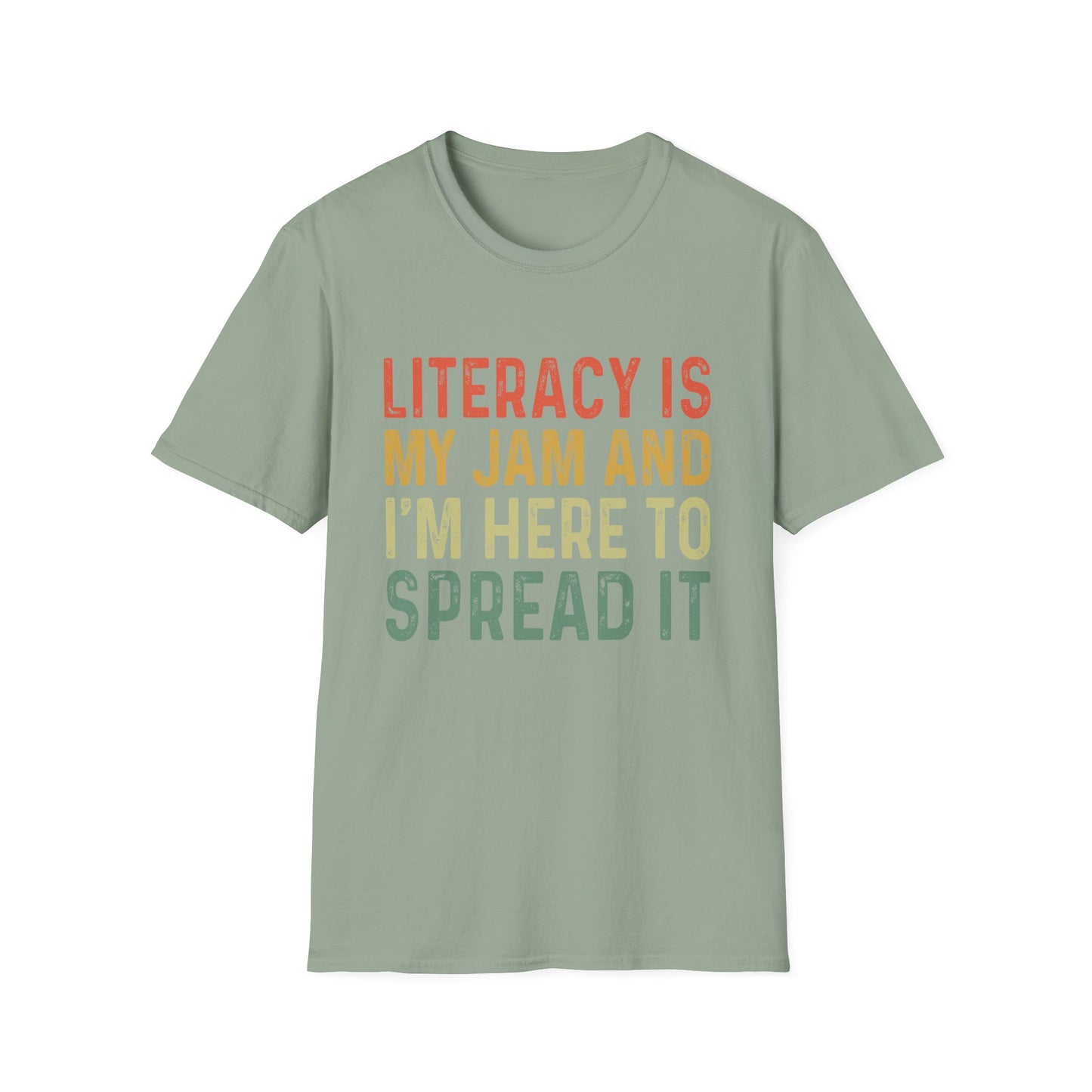 Literacy Is My Jam T-Shirt