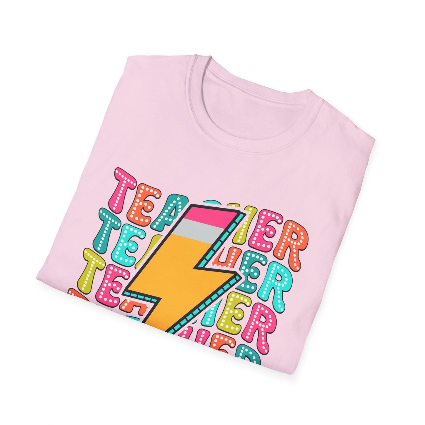 Teacher Pencil Bolt T-Shirt