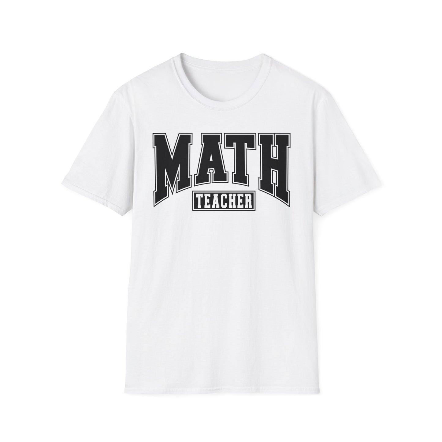 Math Varsity Letters T-Shirt