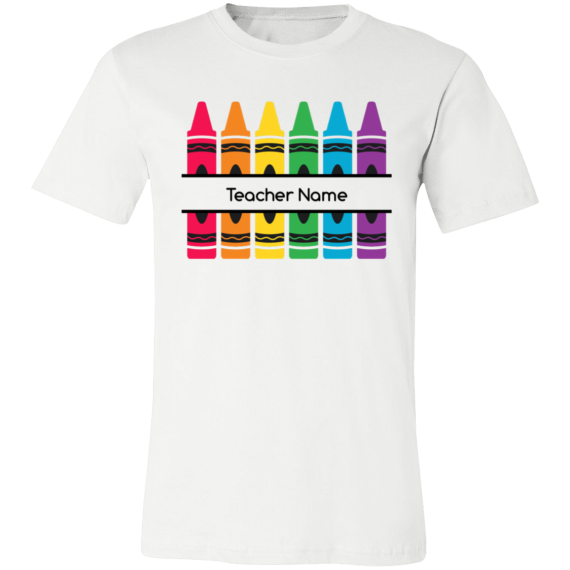 Personalized Crayon T-Shirt