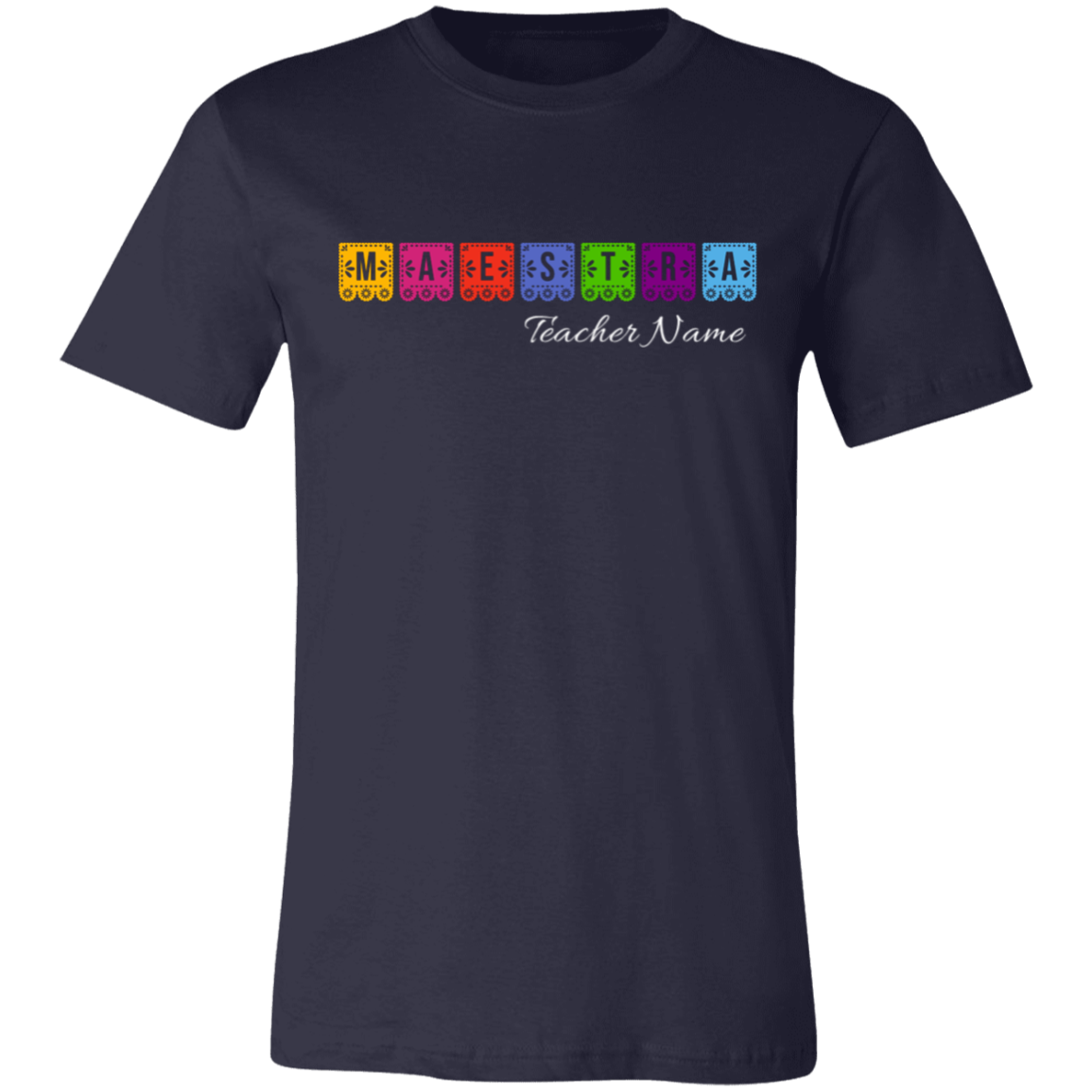 Personalized Maestra Papel Picado T-Shirt