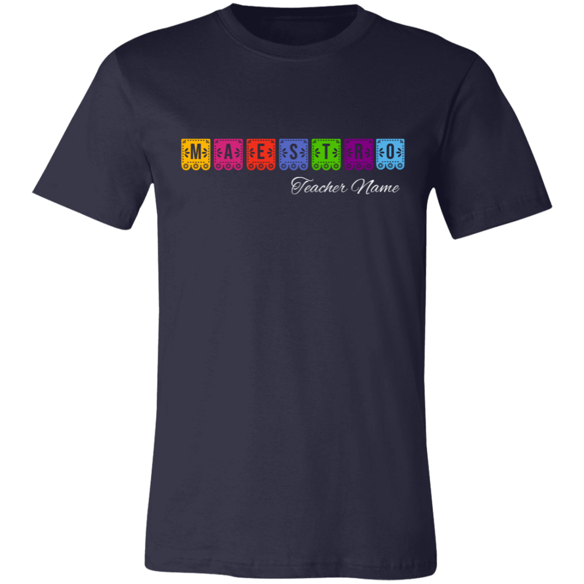 Personalized Maestro Papel Picado T-Shirt