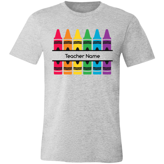 Personalized Crayon T-Shirt